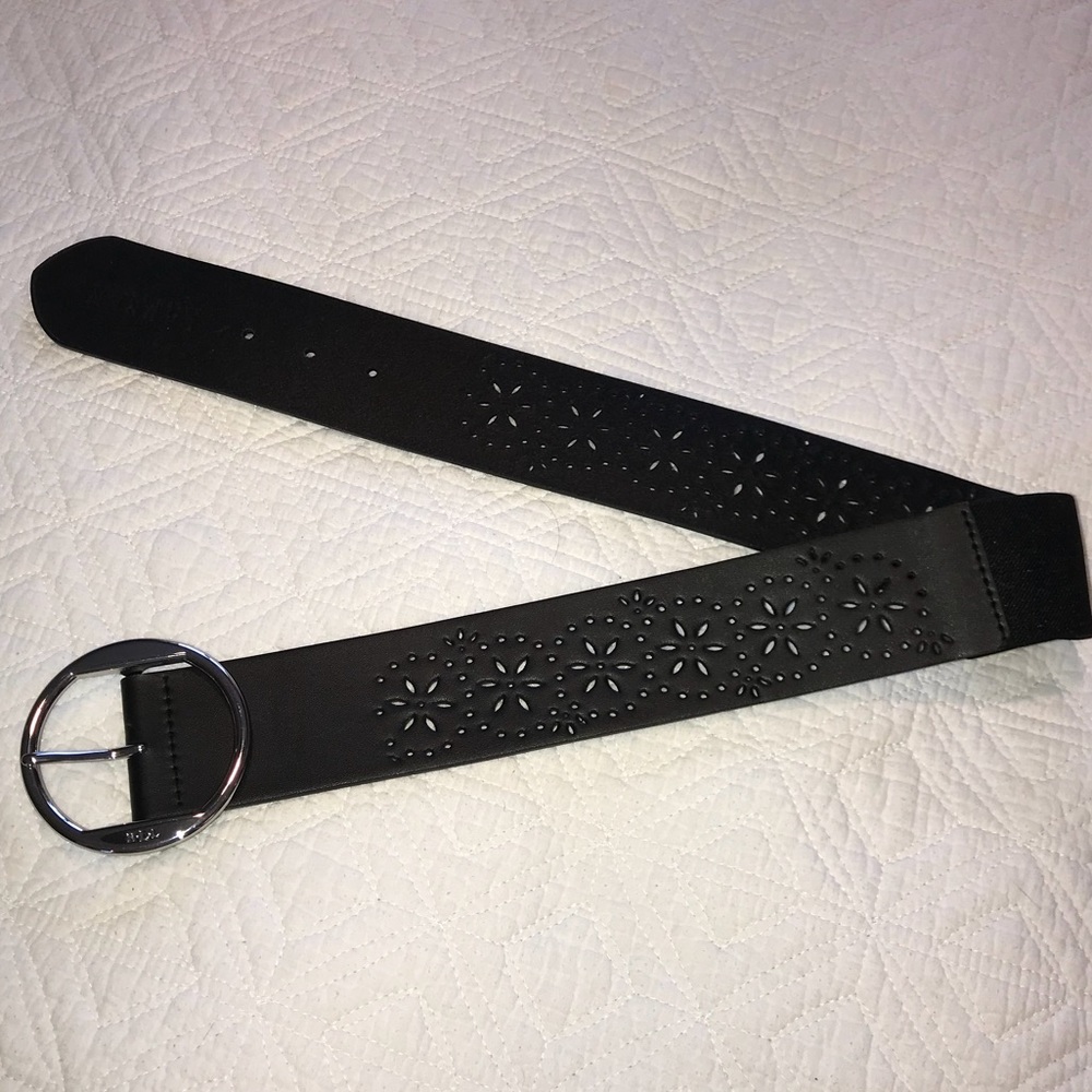 NEW Ralph Lauren Perforatef Leather Belt